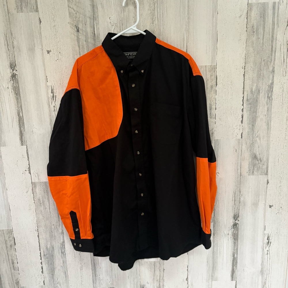 Roper Range Gear Men’s Size XL Heavy Duty Field Shirt Button Down 100% Cotton